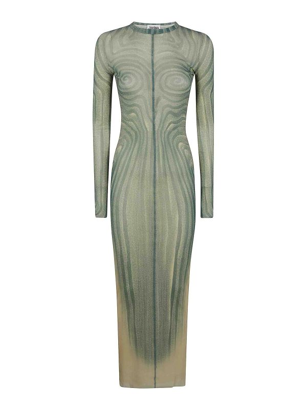 Jean Paul Gaultier Maxi Robe - Spiral