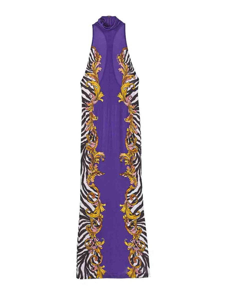 Versace Jeans Robe De Soirée - Multicolore
