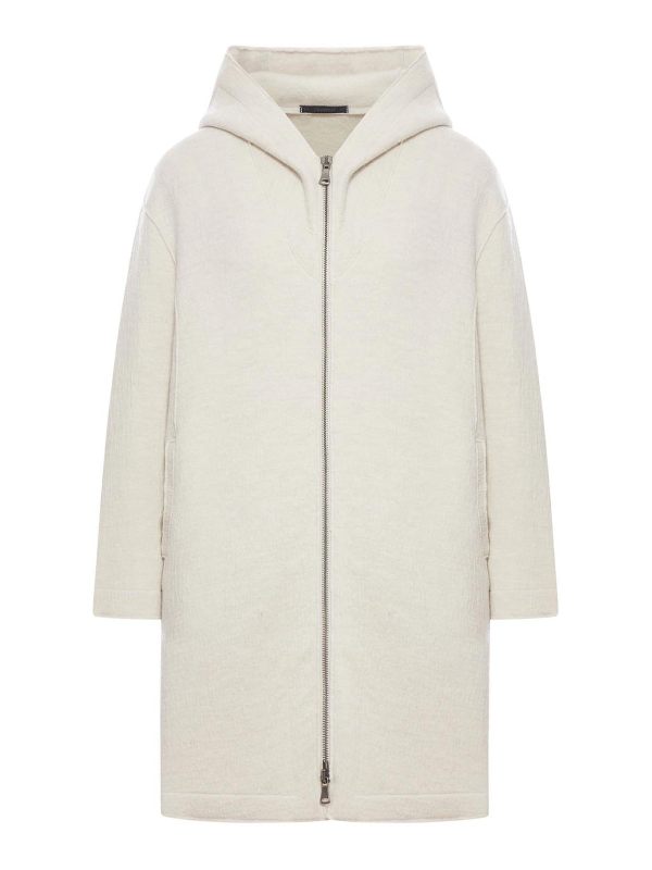 Transit Manteau Long - Blanc