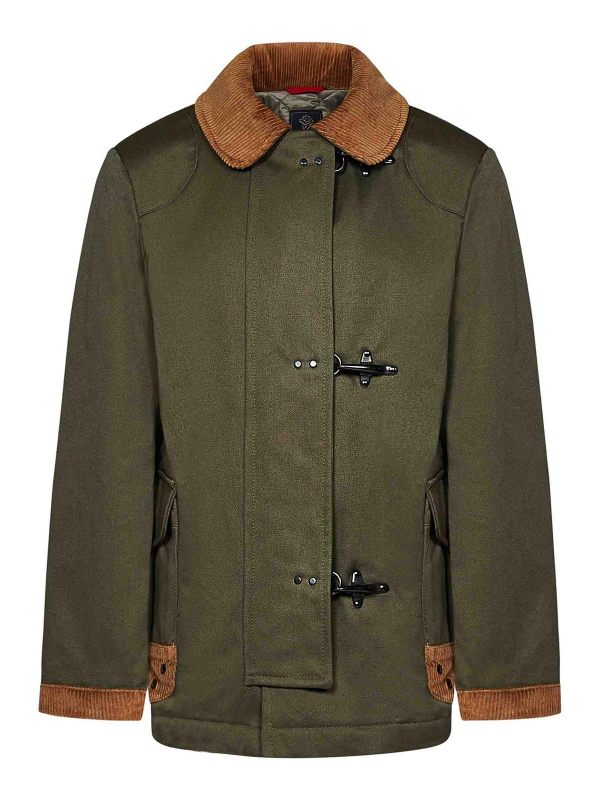 Fay Manteau Court - Vert