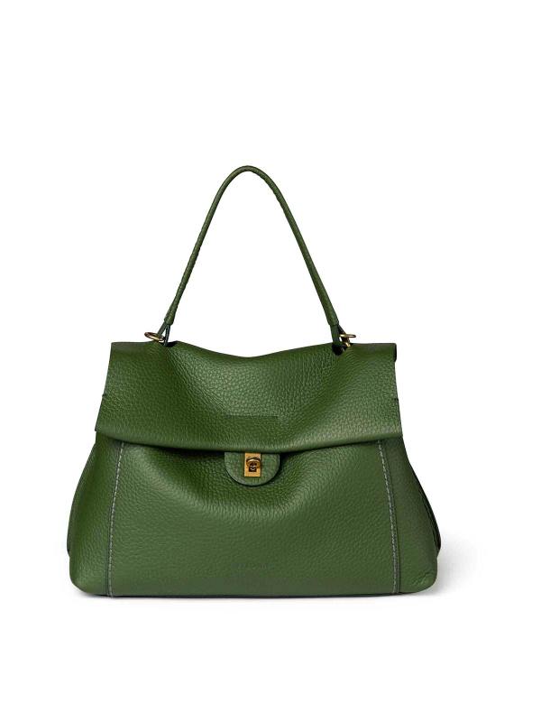 Visona Sac Porté Épaule - Vert Foncé