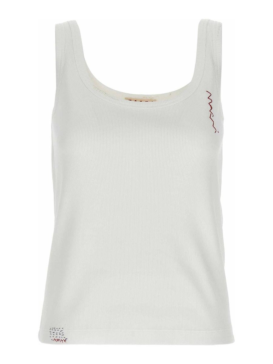 Marni Top - Blanc