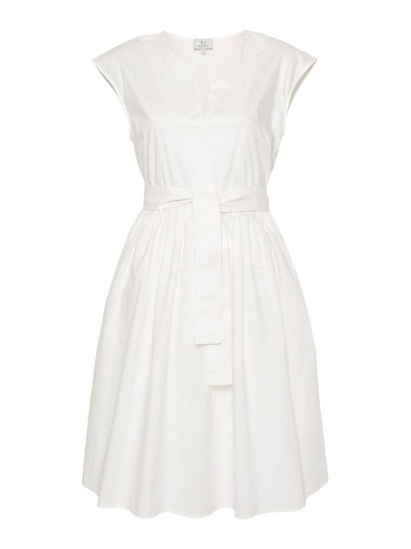 Woolrich Robe Au Genou - Blanc