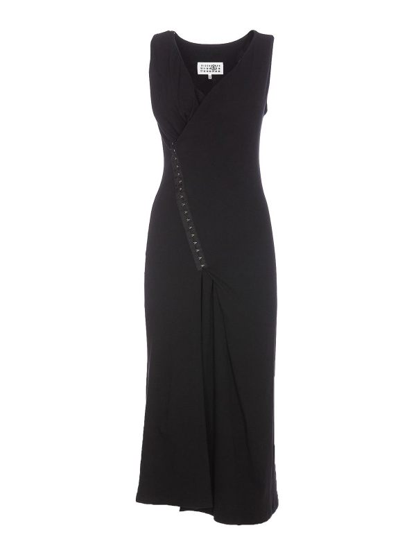 MM6 Maison Margiela Pull Col Rond - Noir