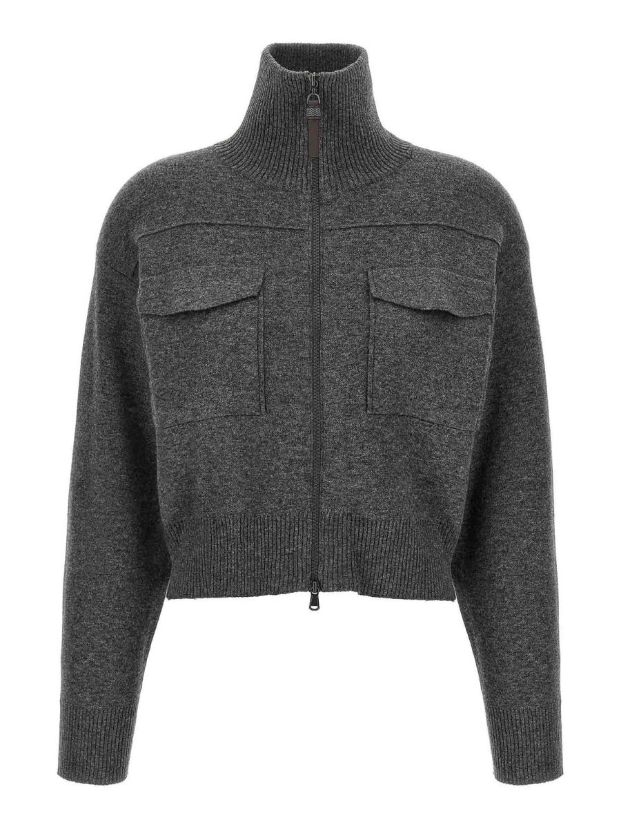 Brunello Cucinelli Cardigan - Gris