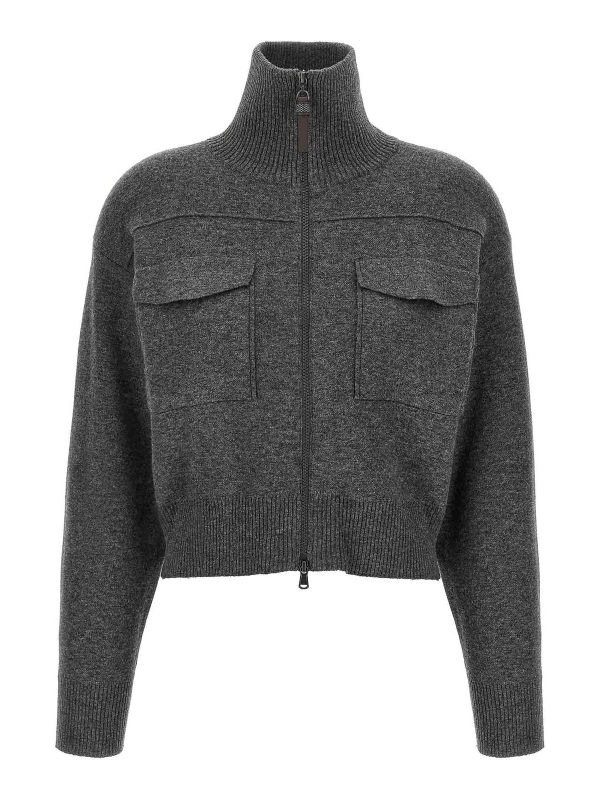 Brunello Cucinelli Cardigan - Gris
