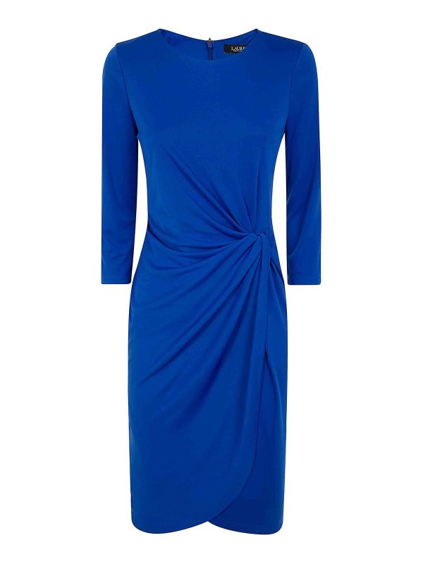 Lauren Ralph Lauren Robe Au Genou - Bleu