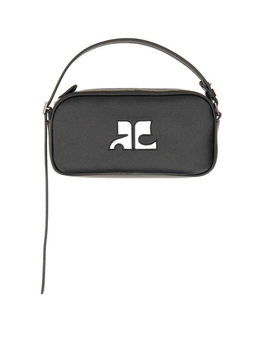 Courreges Sac Porté Épaule - Noir