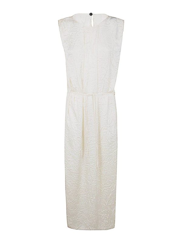 Maria Calderara Maxi Robe - Blanc