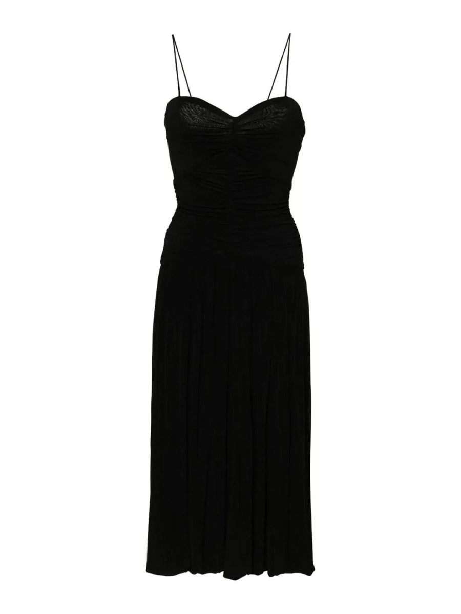 Isabel Marant Robe Au Genou - Noir