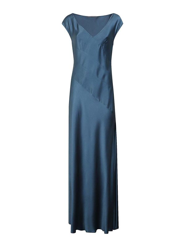 Alberta Ferretti Robe De Soirée - Gris