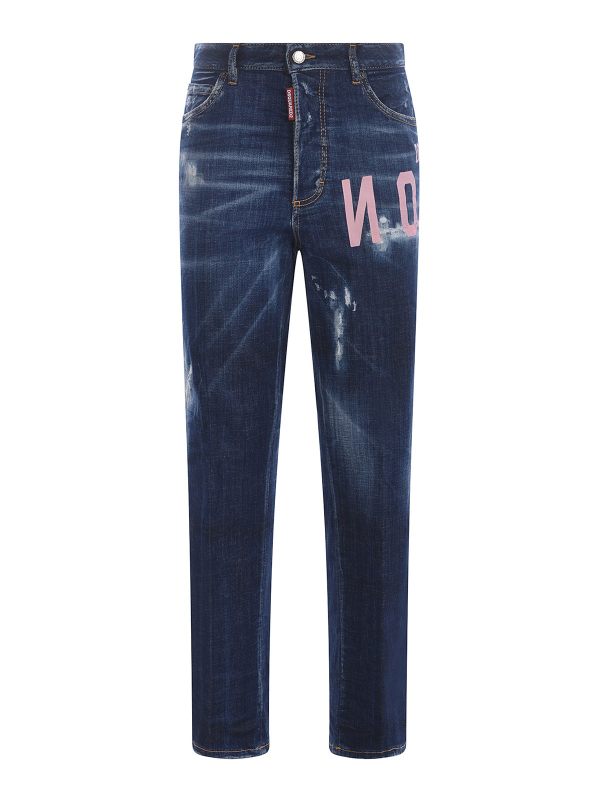Dsquared2 Jean Droit - Denim
