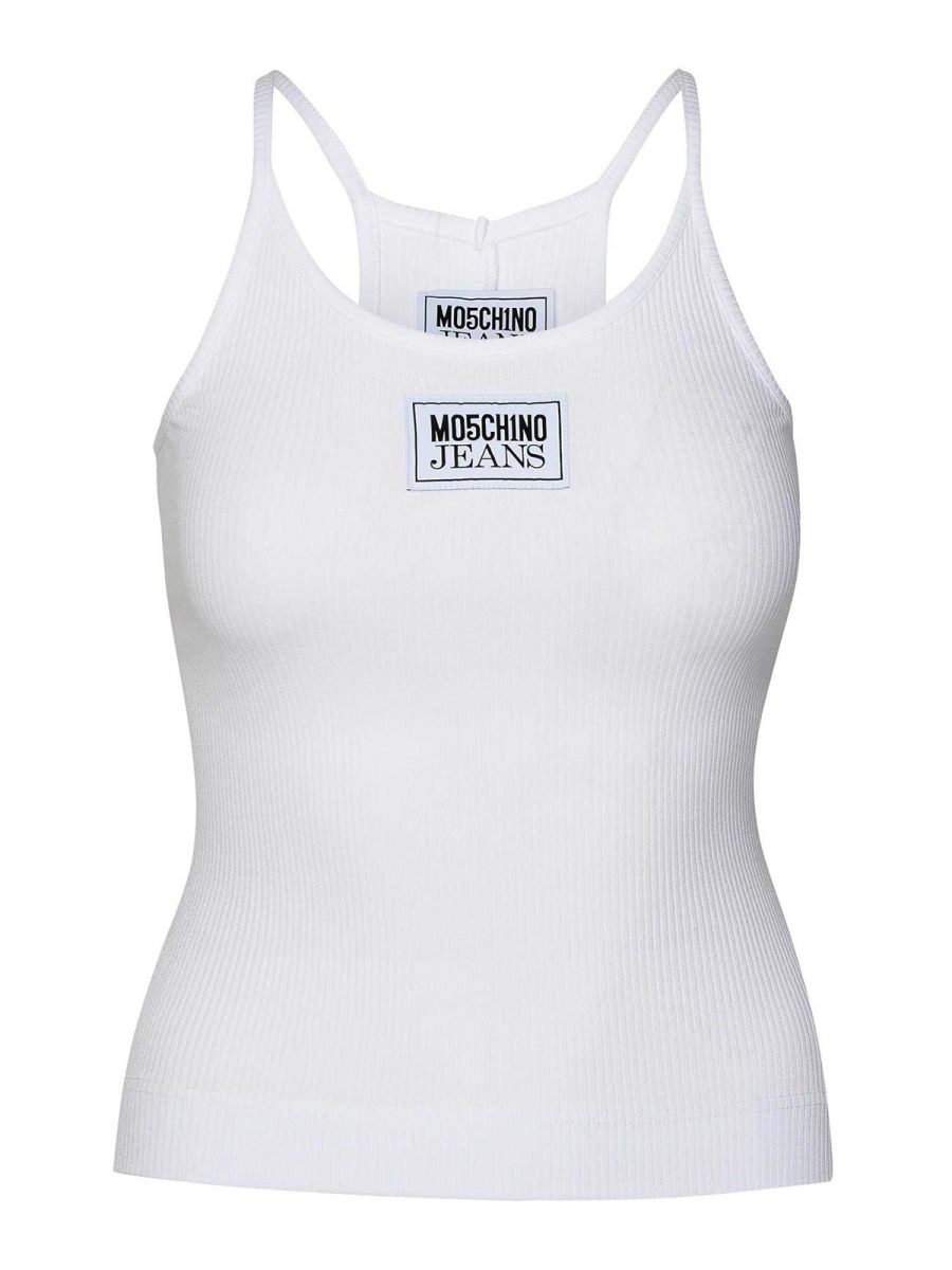 Moschino Top - Blanc