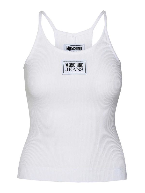 Moschino Top - Blanc
