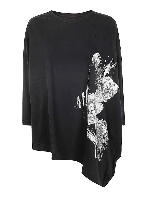 Y'S T-Shirt - Noir