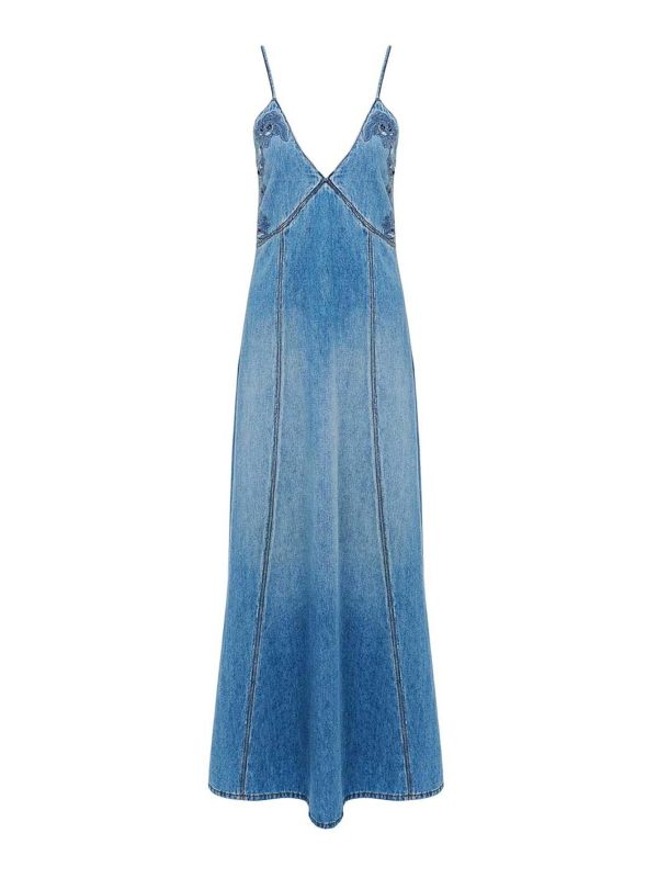 Chloe' Robe De Soirée - Bleu