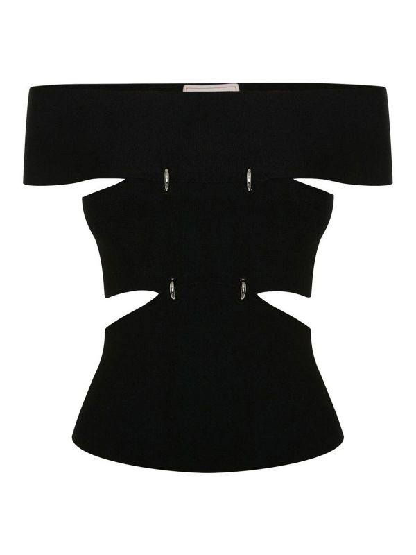 Alexander Mcqueen Top - Noir