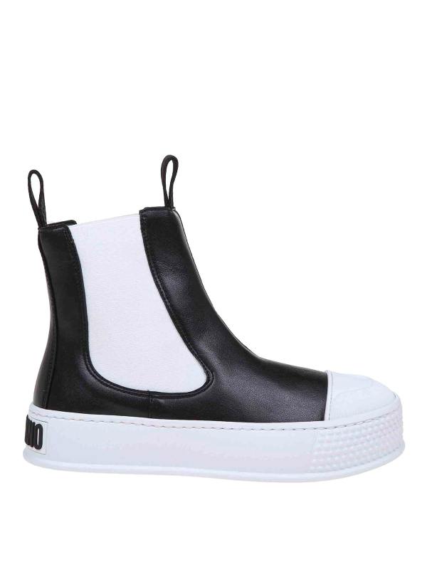 Moschino Baskets - Noir