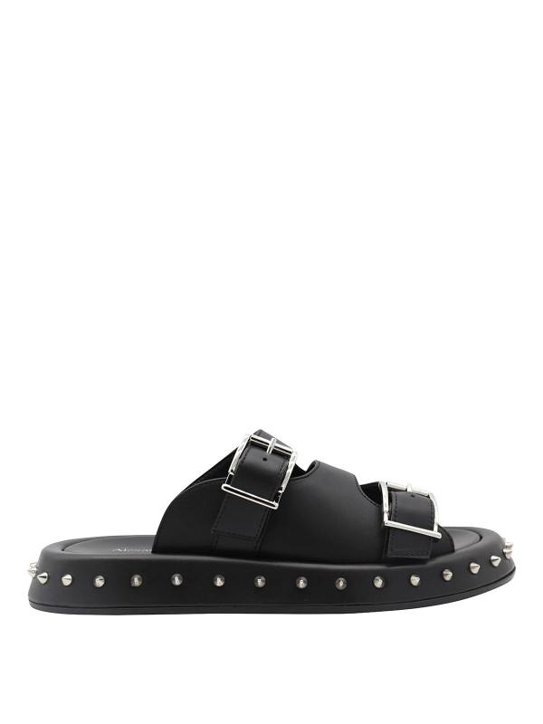 Alexander Mcqueen Sandales - Noir