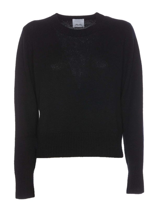 Allude Pull Col Rond - Noir