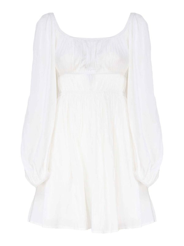 Pinko Maxi Robe - Blanc