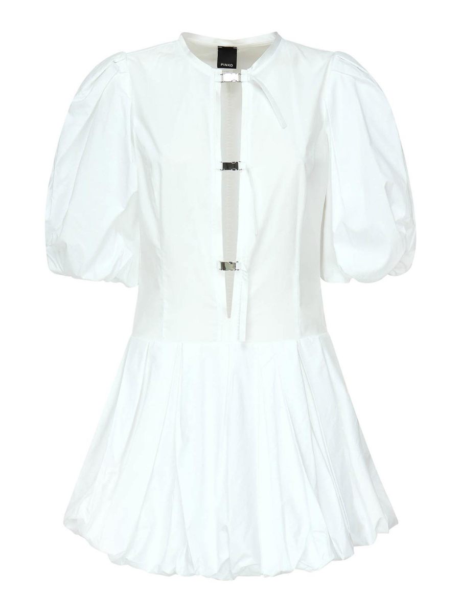 Pinko Jupe Midi - Blanc