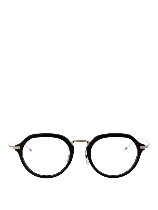 Thom Browne Lunettes De Soleil - Noir