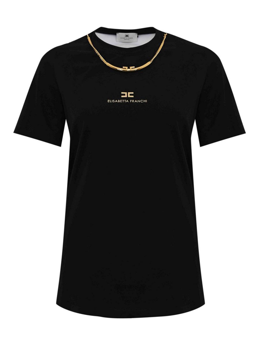Elisabetta Franchi T-Shirt - Noir