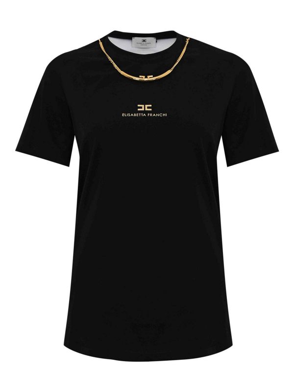 Elisabetta Franchi T-Shirt - Noir