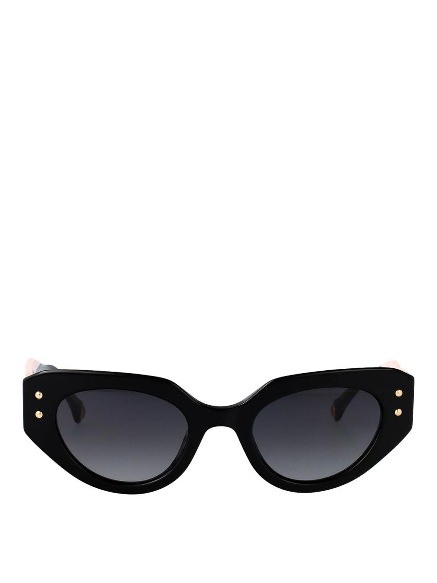 Carolina Herrera Lunettes De Soleil - Noir