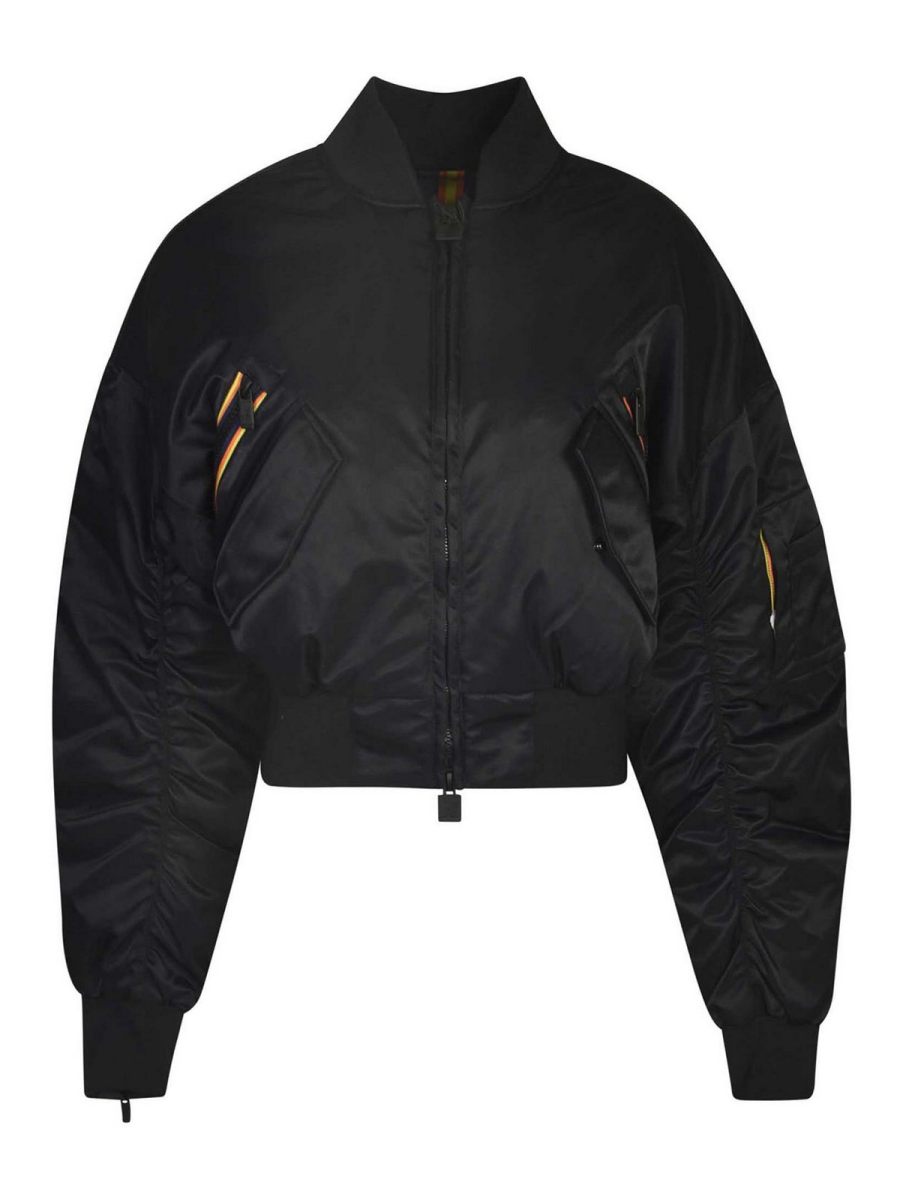 k-way Manteau Court - Noir