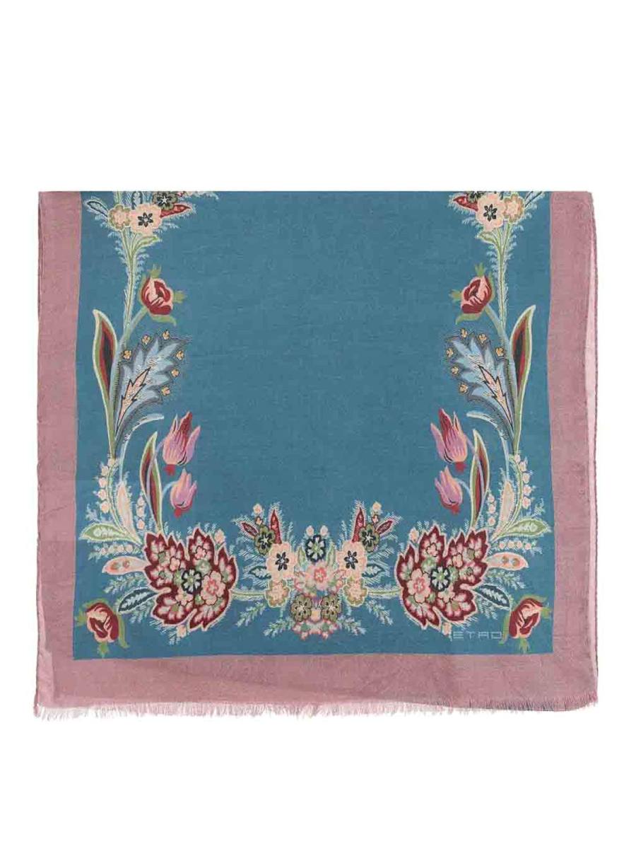 Etro Écharpe - Bleu