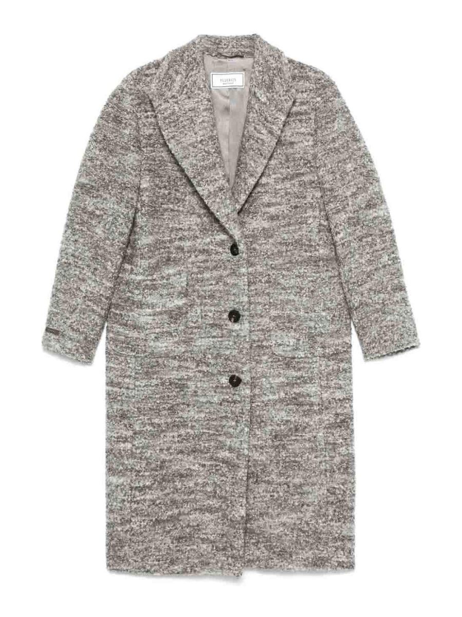 Peserico Manteau Court - Gris