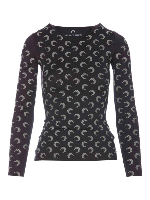 Marine Serre Top - Noir