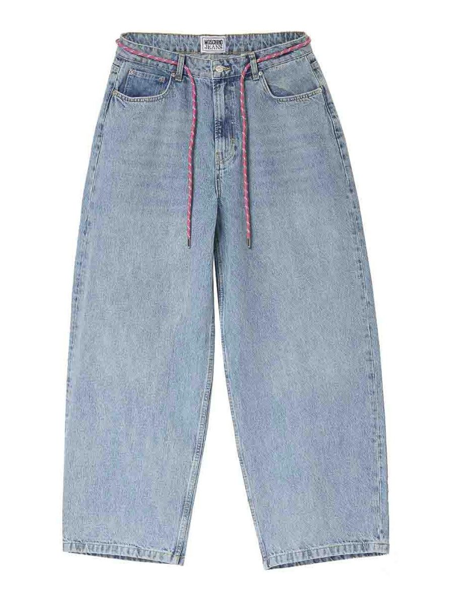 Moschino Jeans Jean Bootcut - Bleu