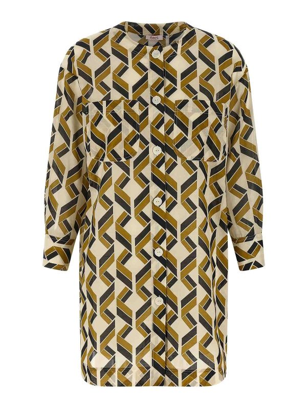 Eres Robe Au Genou - Multicolore