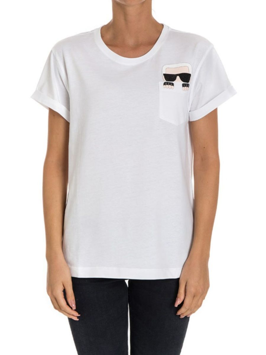 Karl Lagerfeld T-Shirt - Blanc