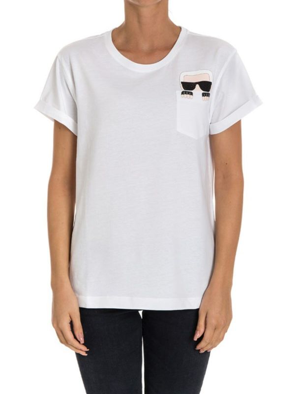 Karl Lagerfeld T-Shirt - Blanc