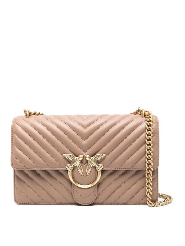 Pinko Sac Bandoulière - Beig