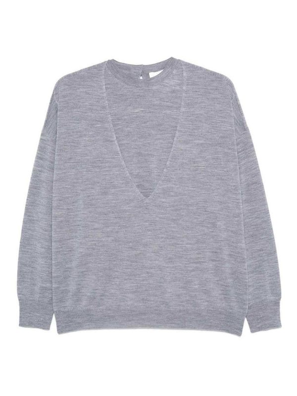 Vanisé Pull Col Rond - Gris