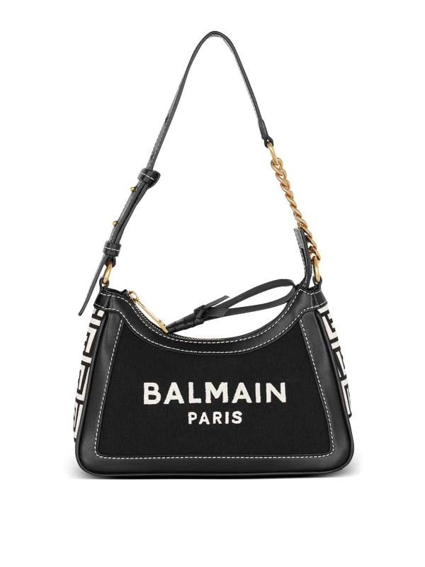 Balmain Sac Porté Épaule - Noir