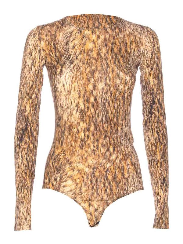 MM6 Maison Margiela Top - Marron
