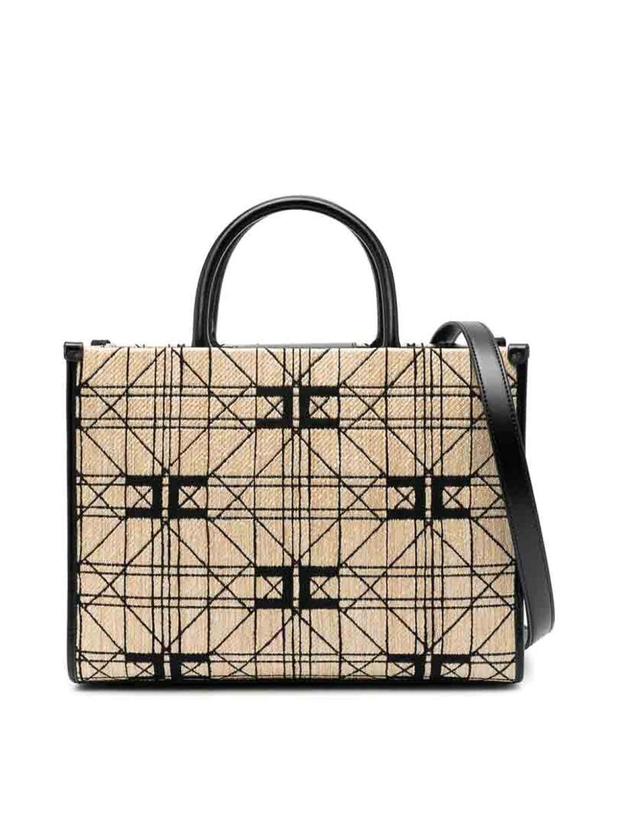 Elisabetta Franchi Sac Bandoulière - Noir