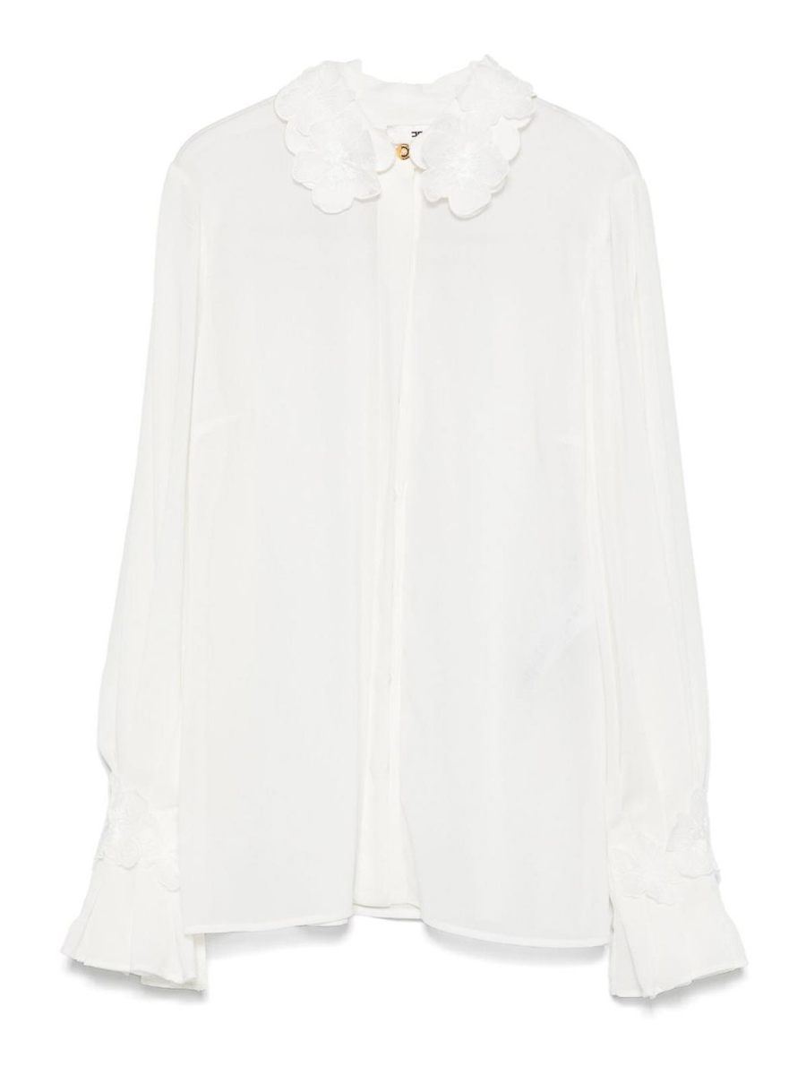 Elisabetta Franchi Chemise - Blanc