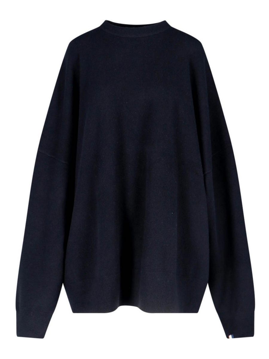 Extreme Cashmere Pull Col Bateau - Noir