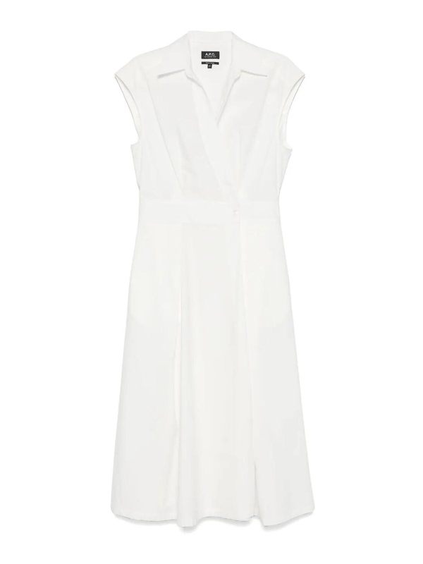 A. P.C. Maxi Robe - Blanc