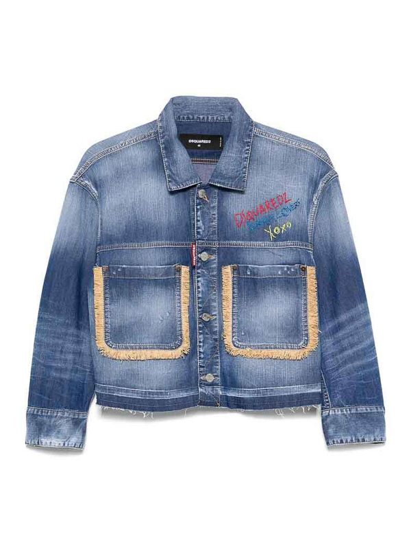 Dsquared2 Veste Casual - Bleu