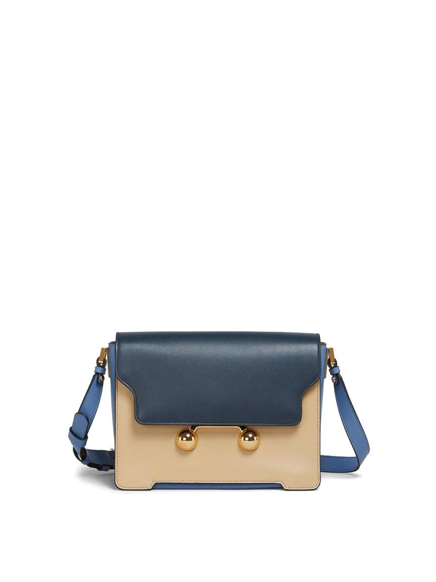 Marni Sac Bandoulière - Bleu Foncé