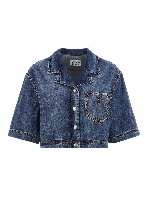 Moschino Jeans Chemise - Bleu