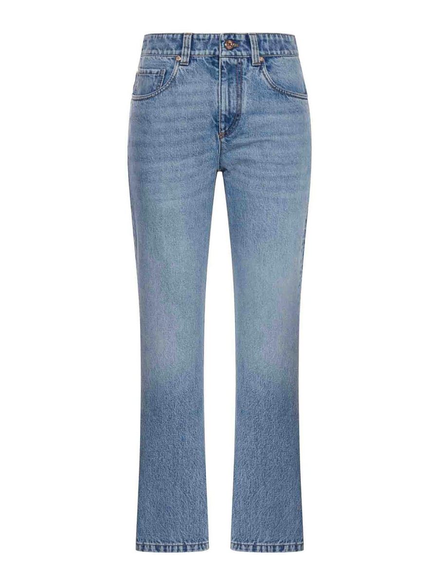 Brunello Cucinelli Jean Droit - Délavé